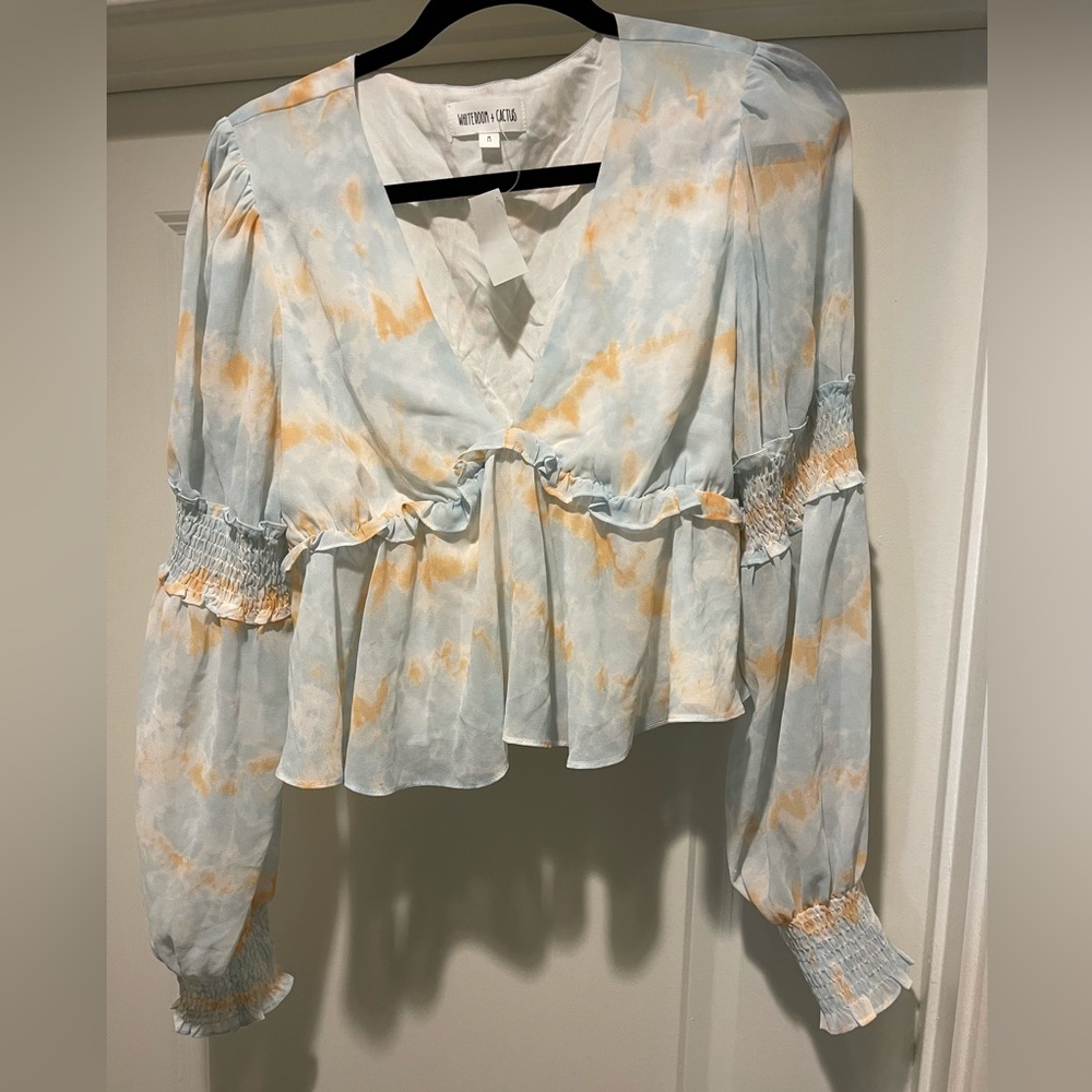 White room and Cactus top from Ruby and Jenna boutique. Brand new with tags